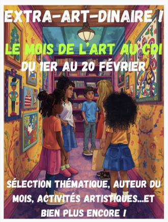 C’est le mois de l’Art au CDI